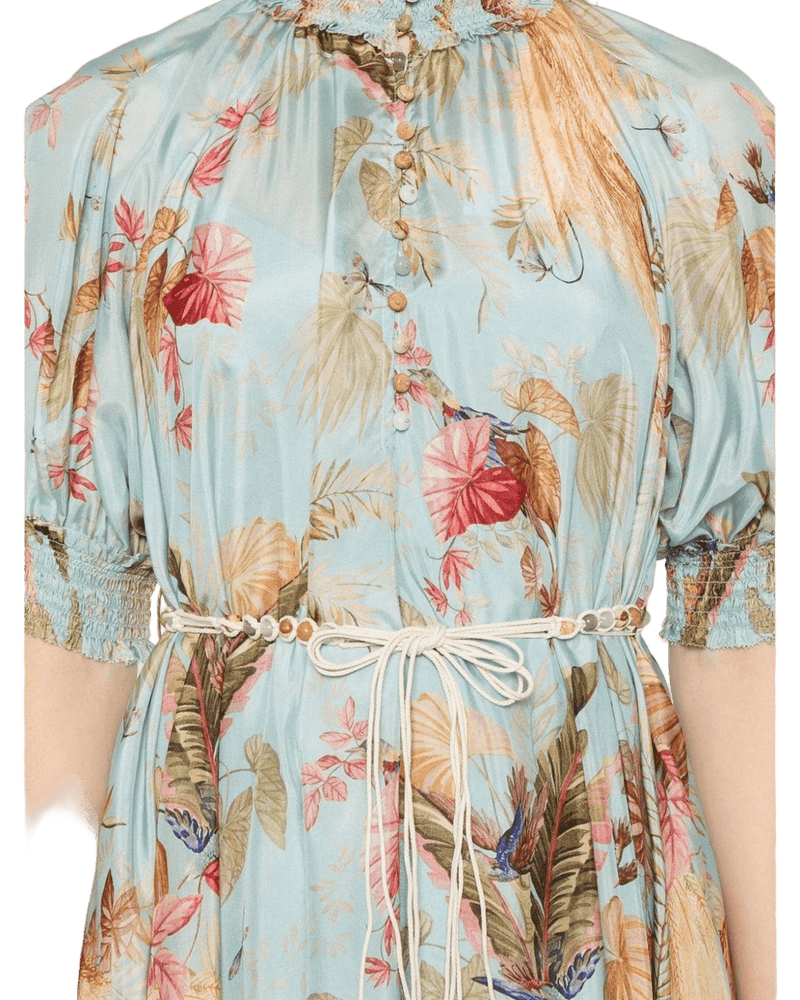 Zimmermann Dress Clear Blue Glam Steals