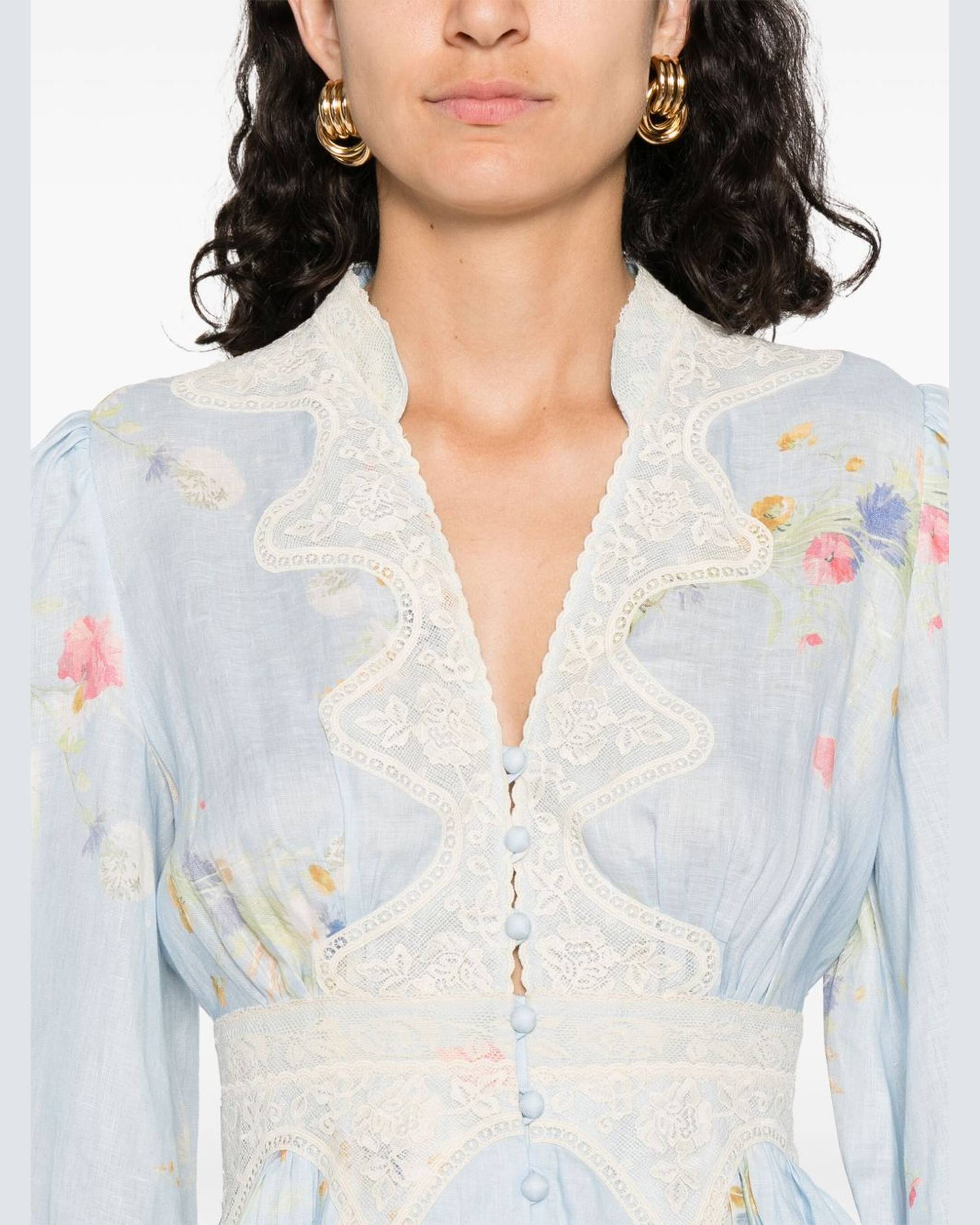 Zimmermann Clear Blue Dress Glam Steals