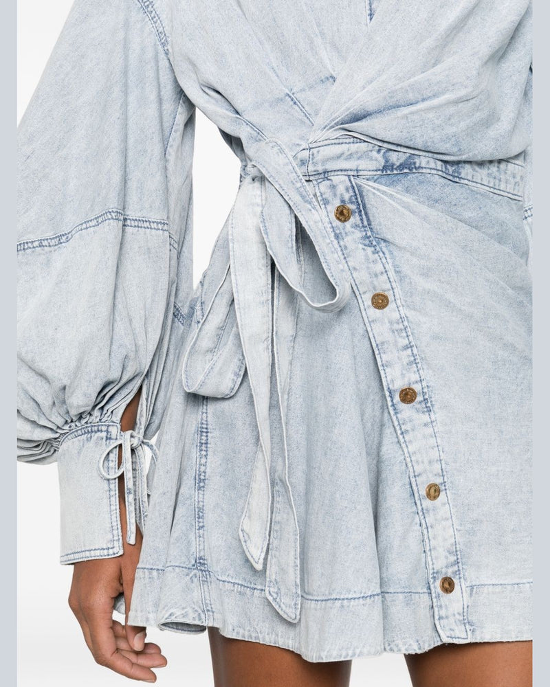 Zimmermann Clear Blue Dress Glam Steals