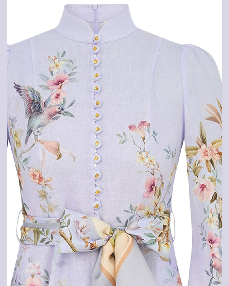 Zimmermann Clear Blue Dress Glam Steals