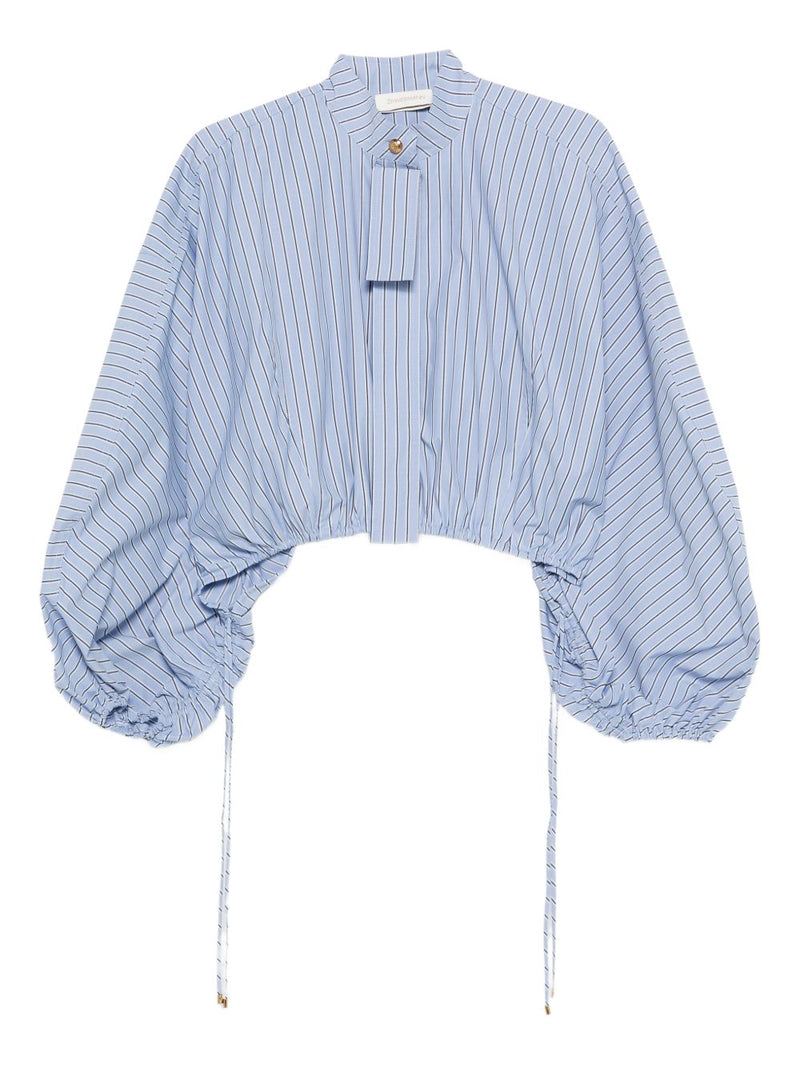 Zimmermann Clear Blue Shirt Glam Steals