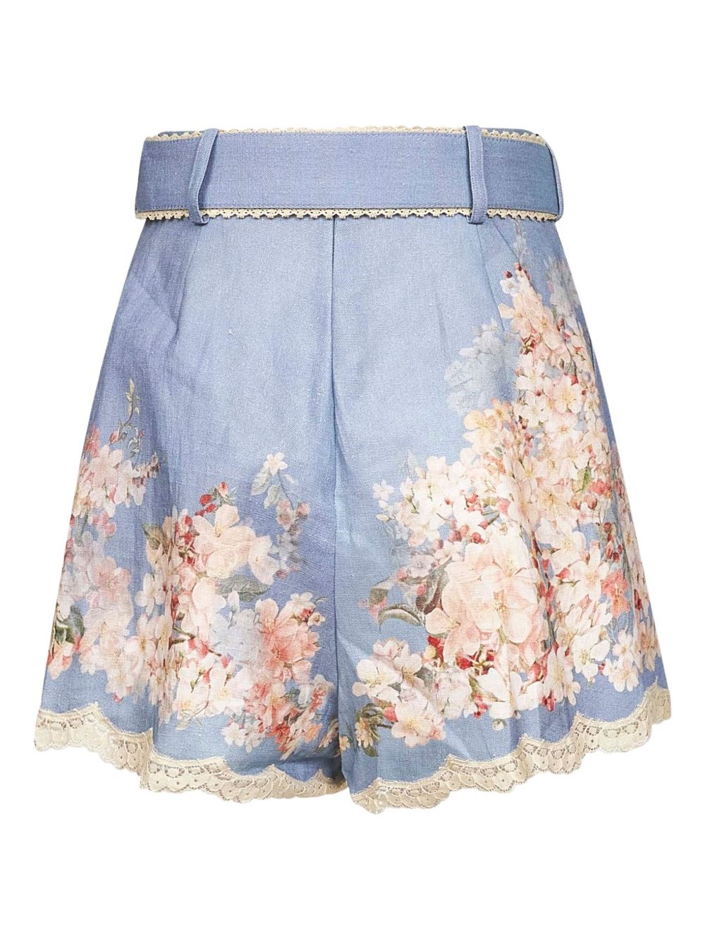 Zimmermann Clear Blue Shorts Glam Steals