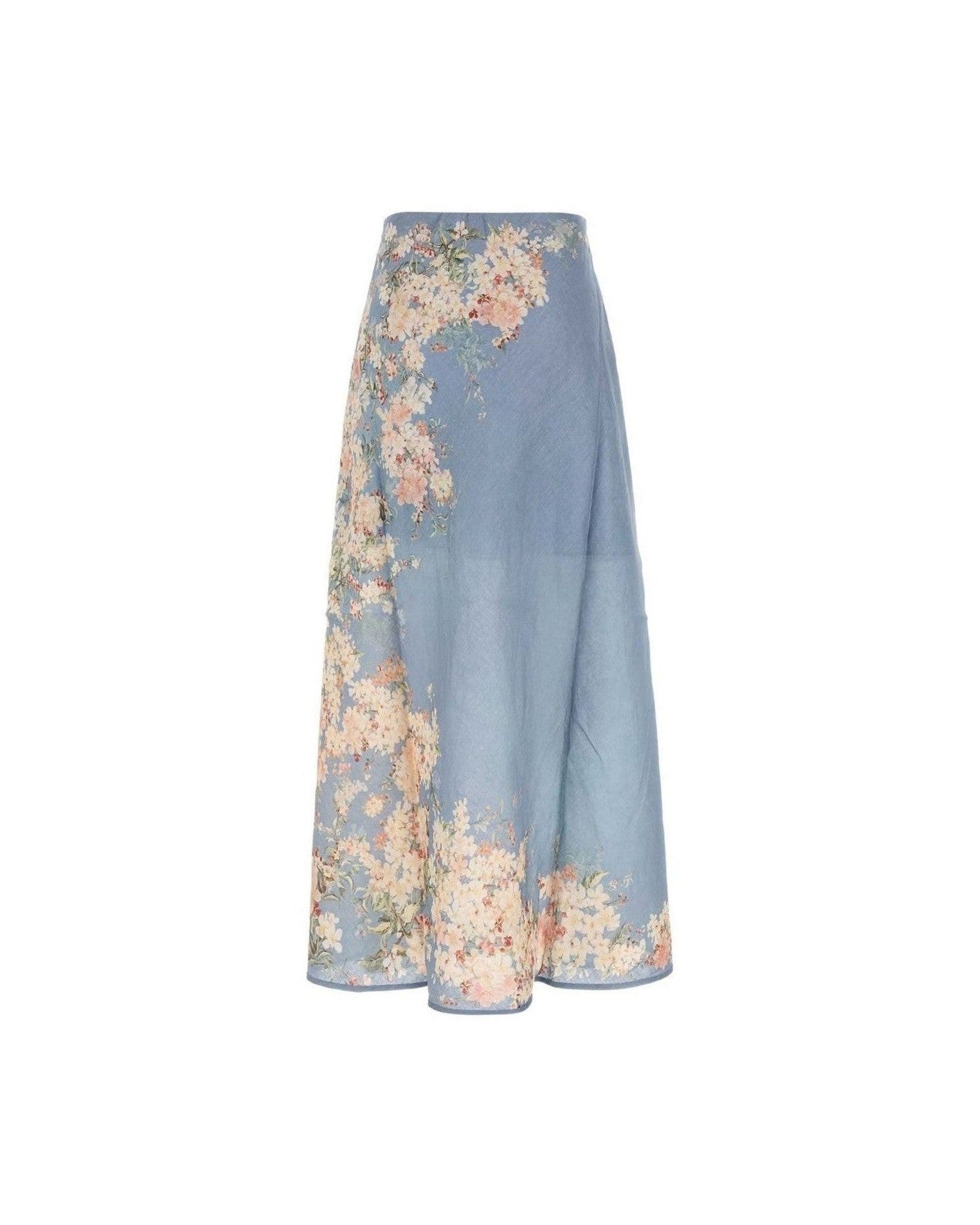 Zimmermann Clear Blue Skirt Glam Steals