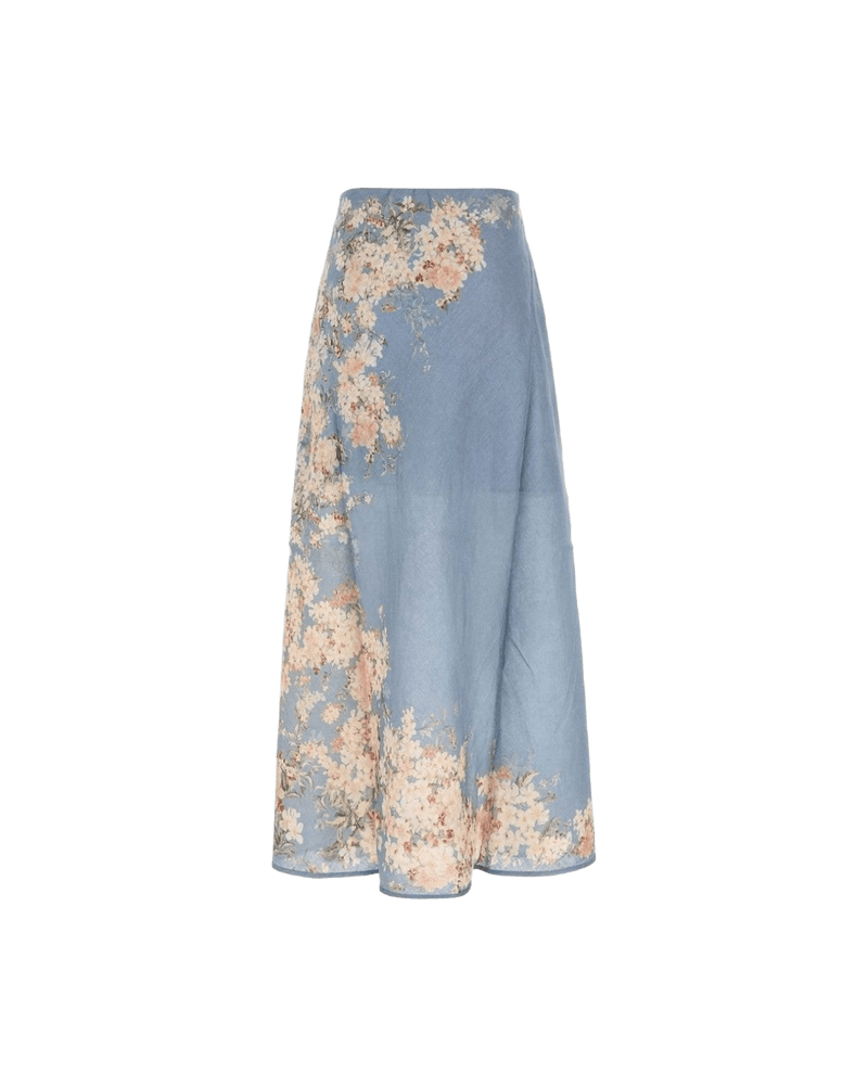 Zimmermann Skirt Clear Blue Glam Steals