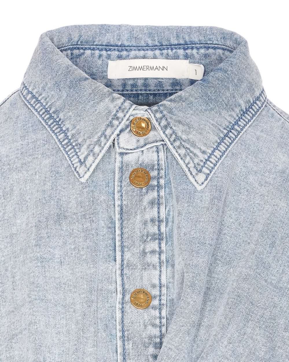 Zimmermann Clear Blue Top Topwear