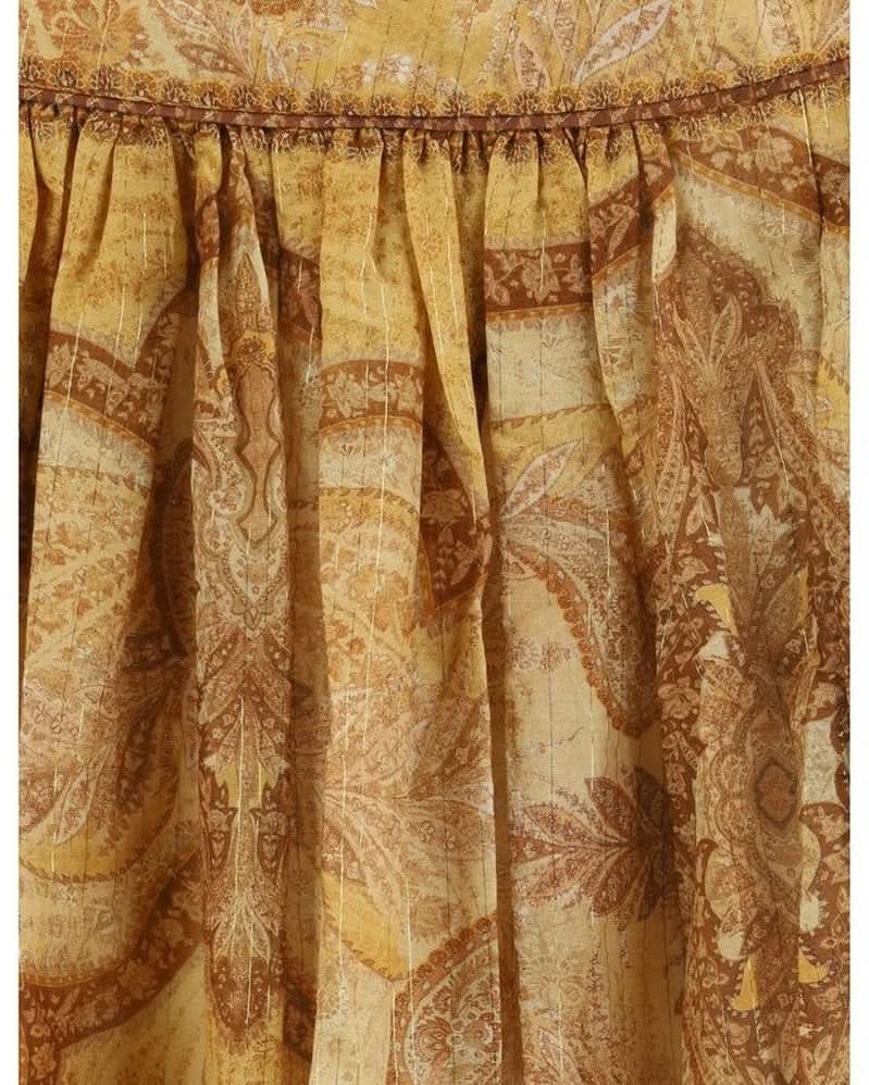 Zimmermann Cotton Long Skirt 