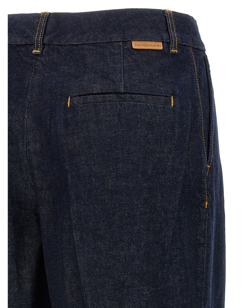 Zimmermann Denim Illustration Jeans Glam Steals