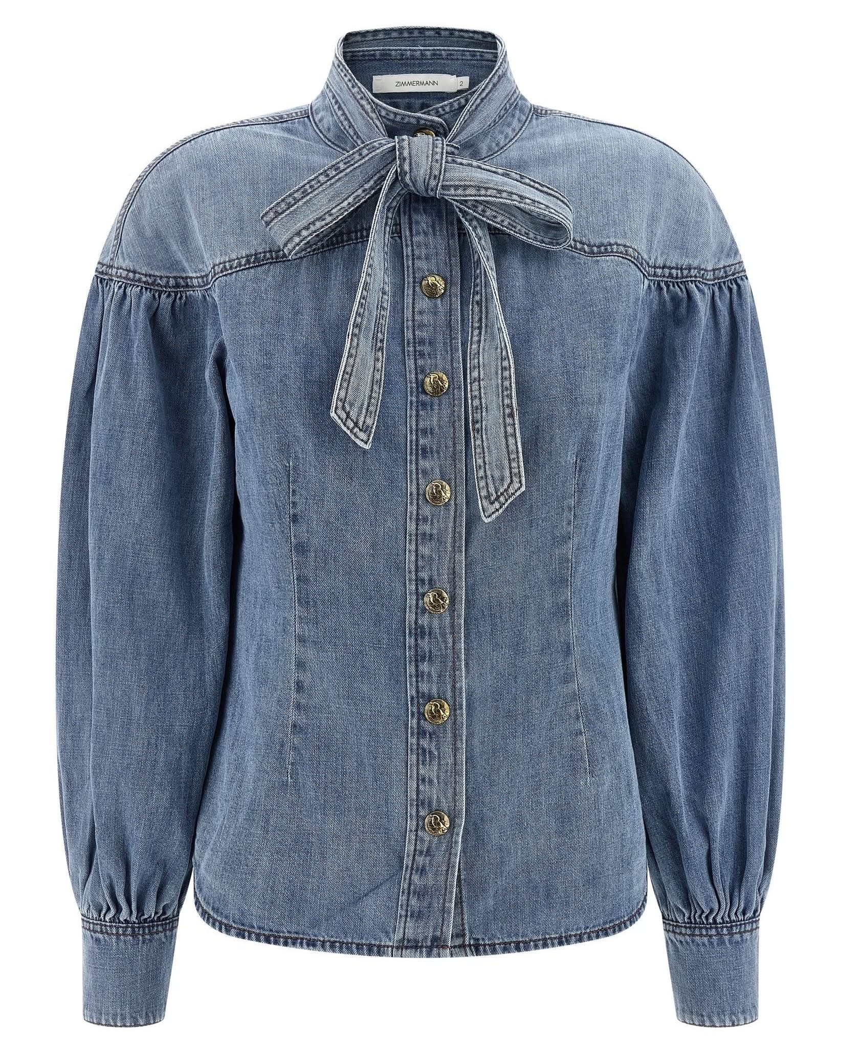 Zimmermann Denim Shirt Glam Steals