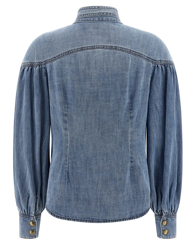 Zimmermann Denim Shirt Glam Steals
