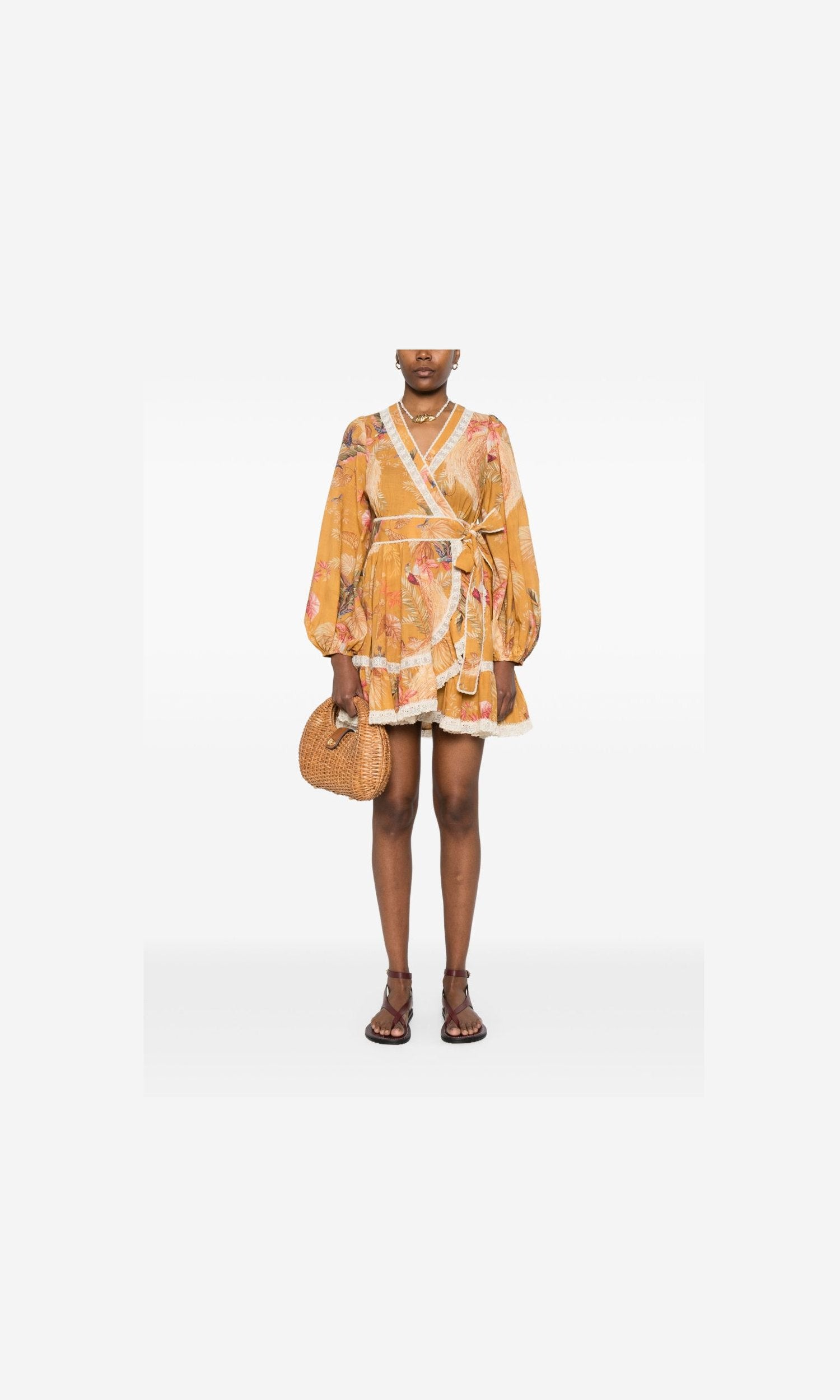 Zimmermann Dress Ochre Glam Steals