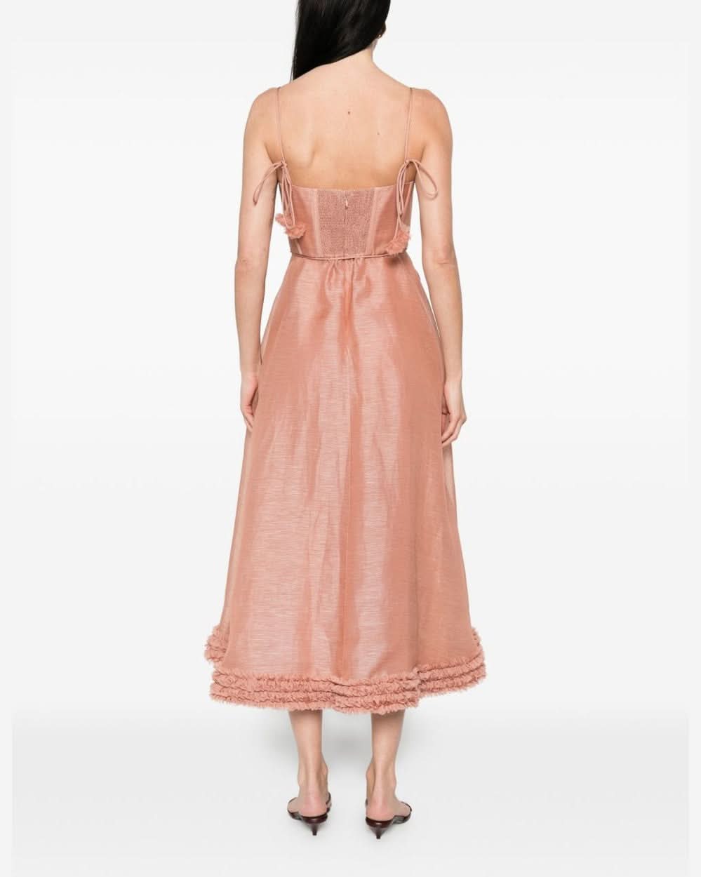 Zimmermann Luna Midi Dress Glam Steals