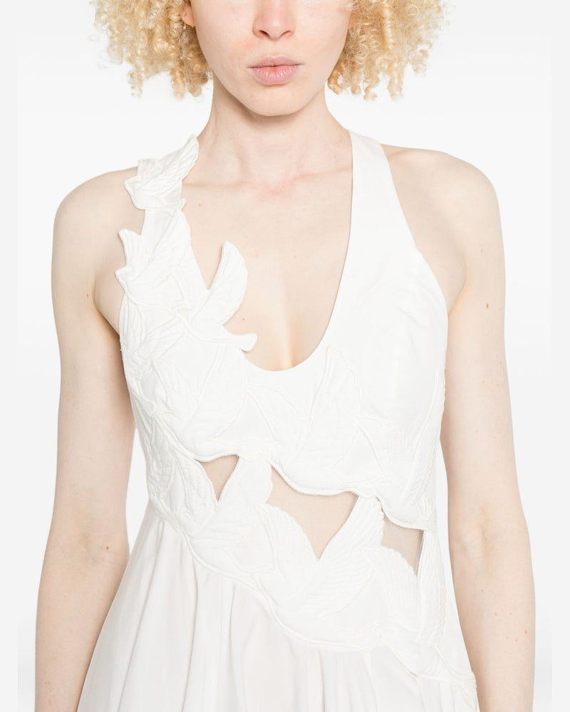 Zimmermann Luna Cotton Midi Dress Glam Steals