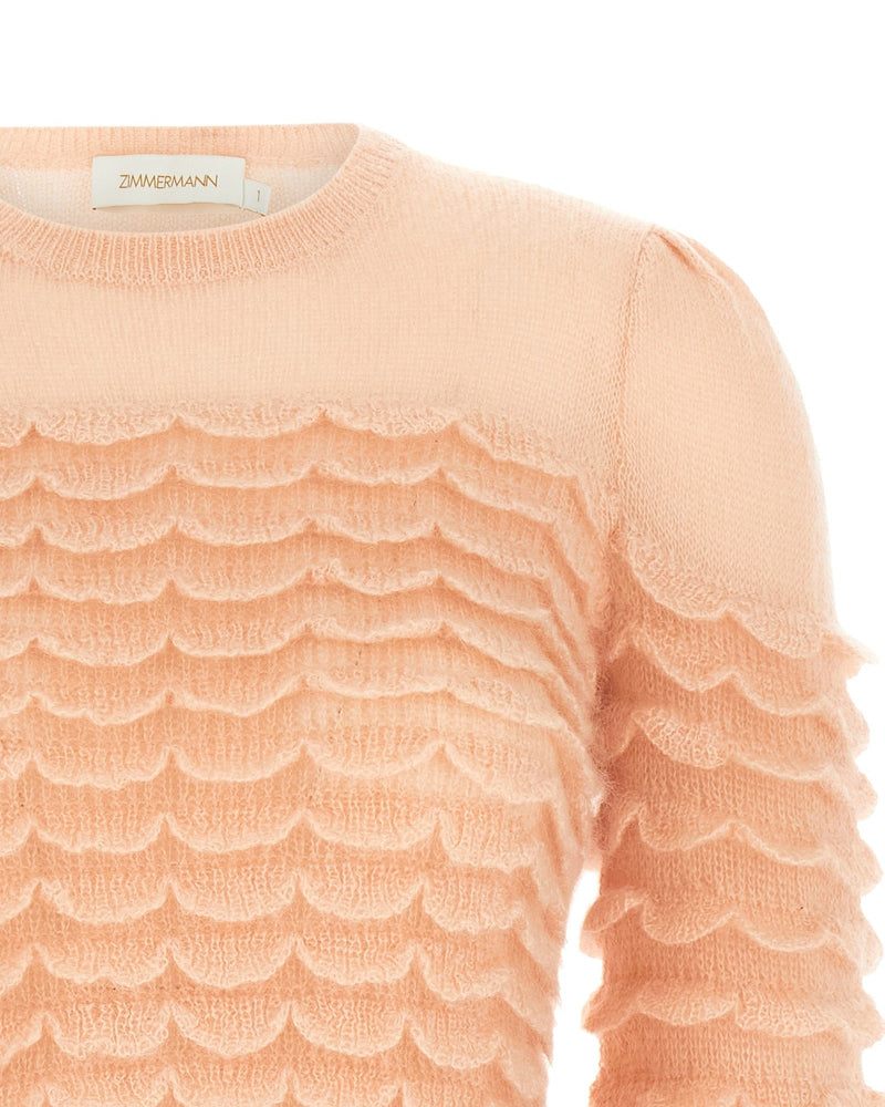 Zimmermann Hypnotic Scallop Sweater Glam Steals
