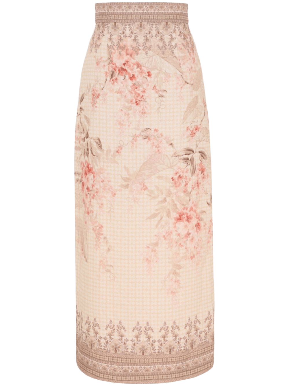 Zimmermann Illuminate Pencil Midi Skirt Glam Steals
