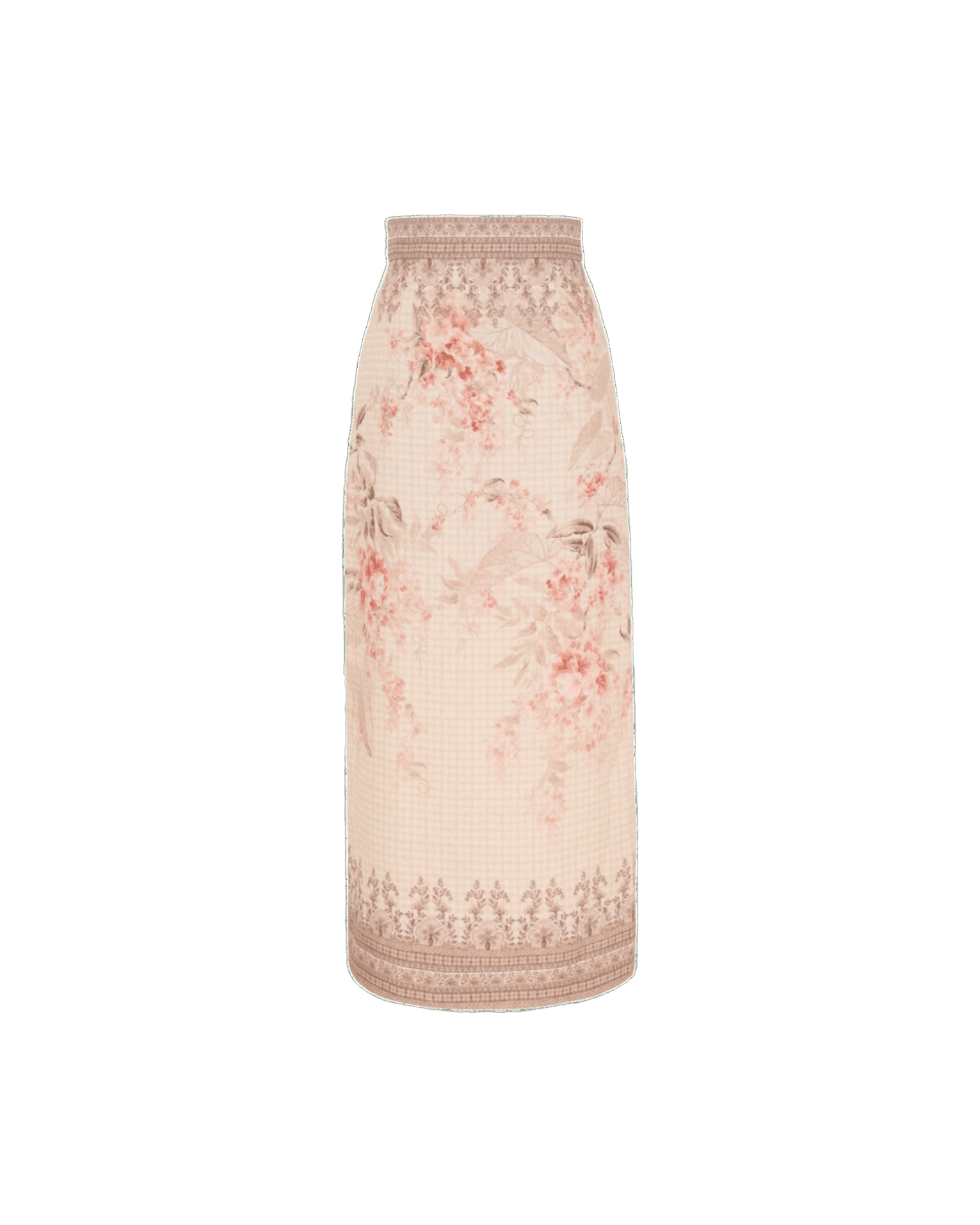 Zimmermann Illuminate Pencil Midi Skirt Glam Steals