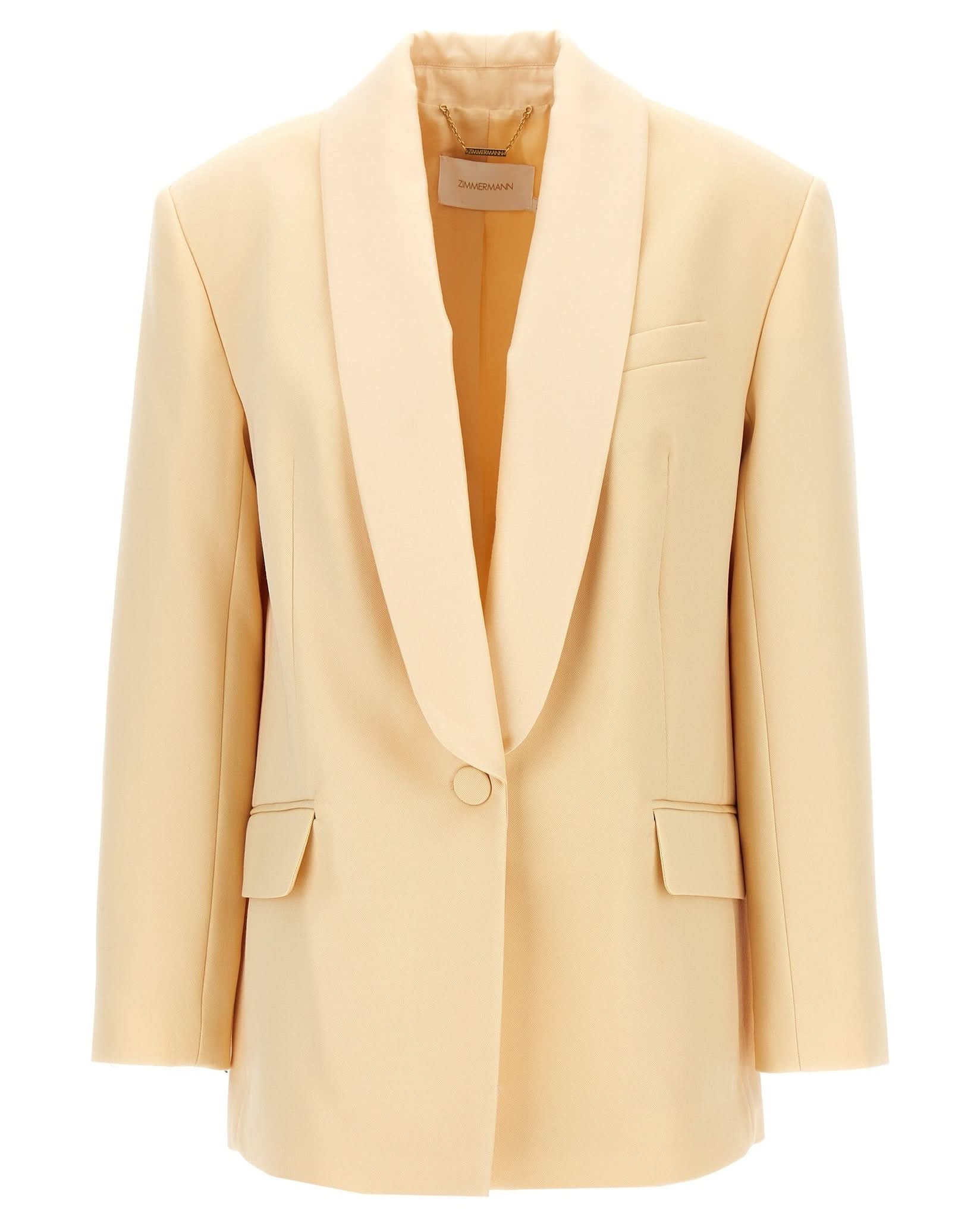 Zimmermann Illustration Shawl Tux Jacket Blazer Glam Steals