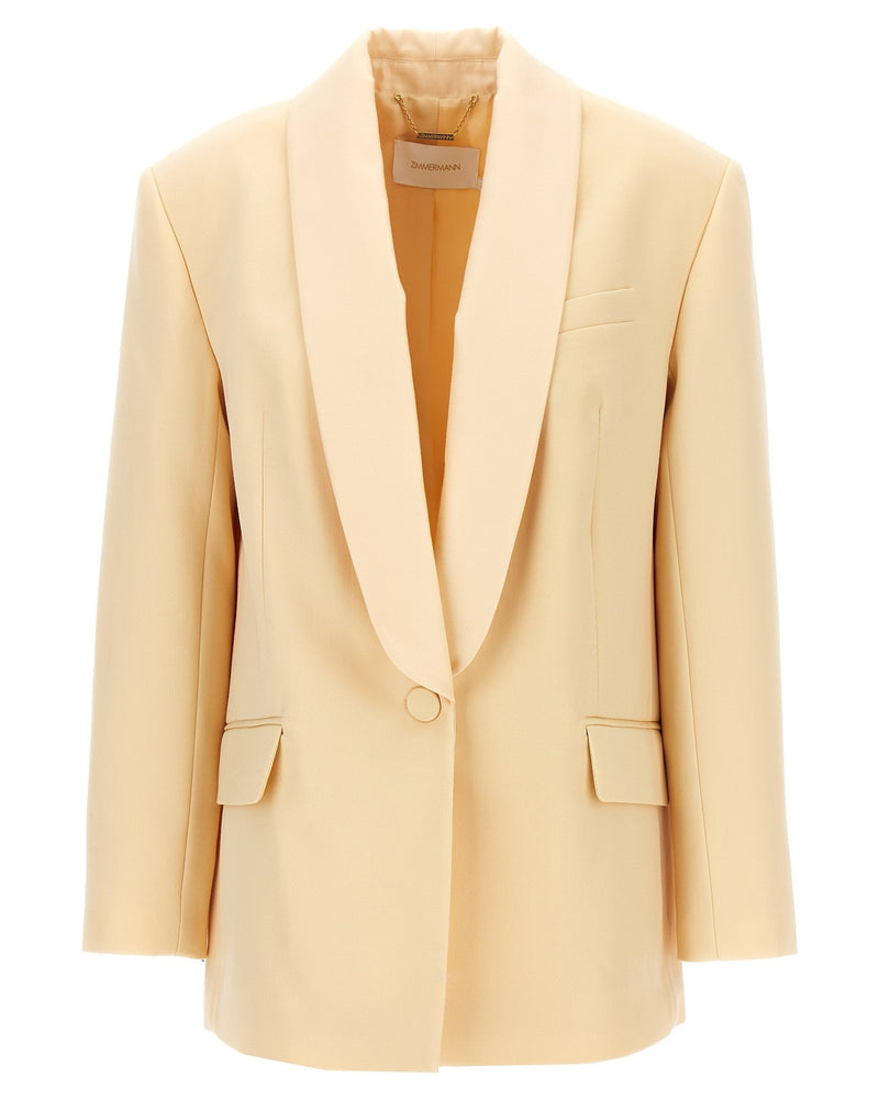 Zimmermann Illustration Shawl Tux Jacket Blazer Glam Steals