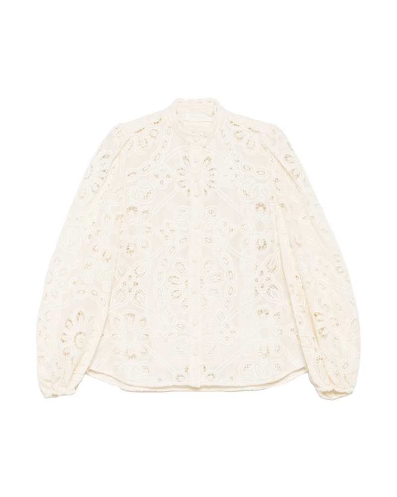 Zimmermann Shirt Ivory Glam Steals