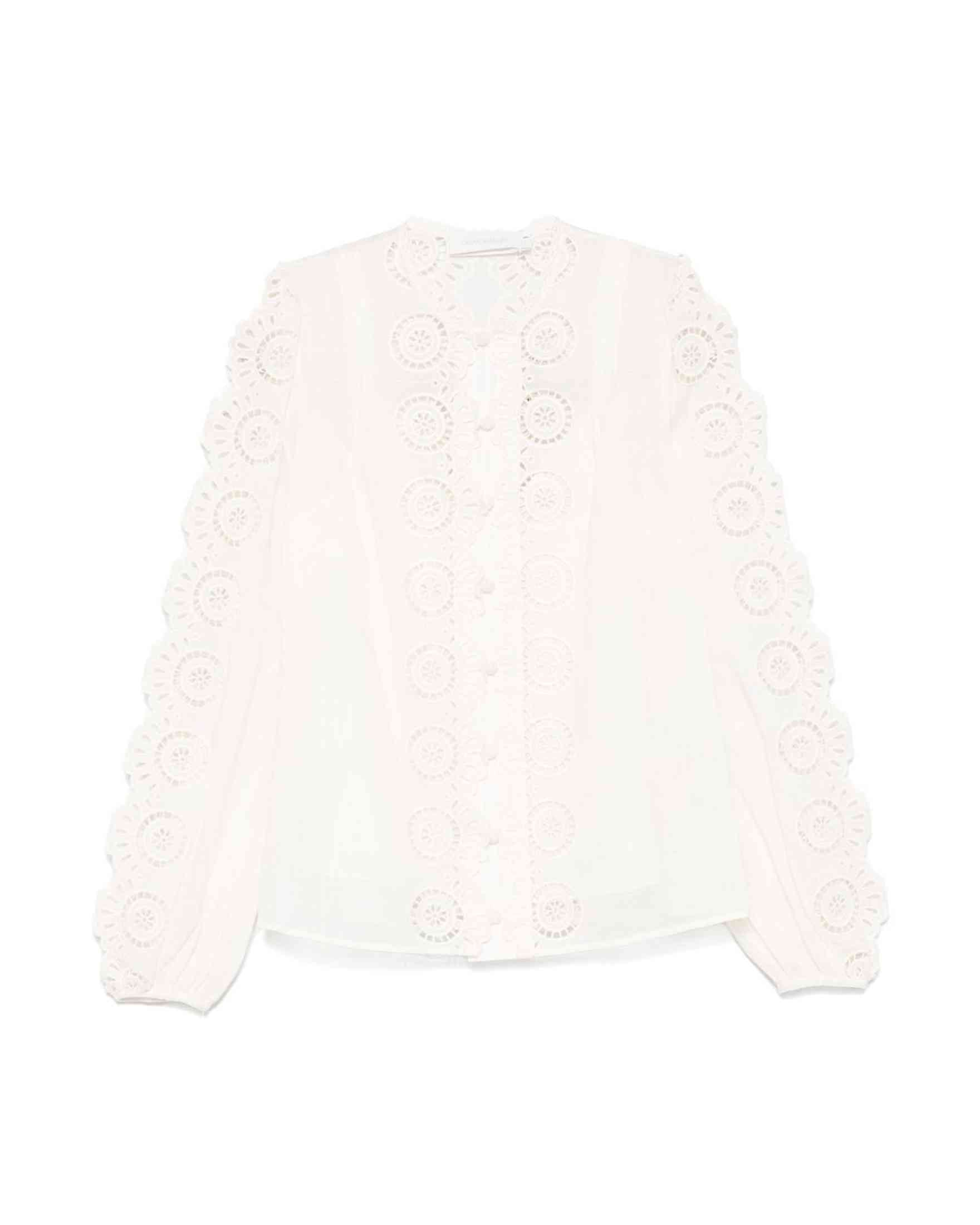 Zimmermann Ivory Shirt Glam Steals