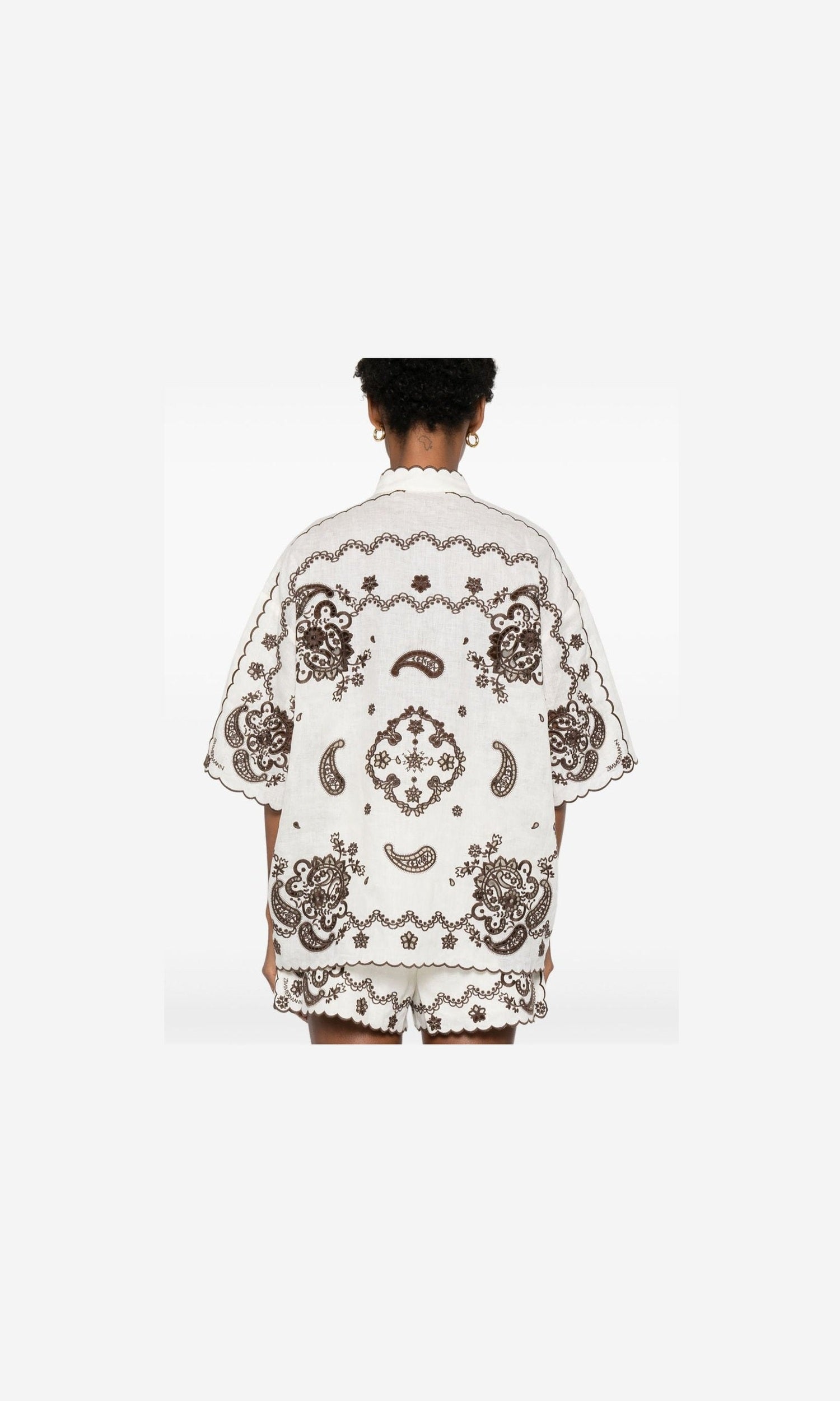 Zimmermann Ivory Shirt Glam Steals