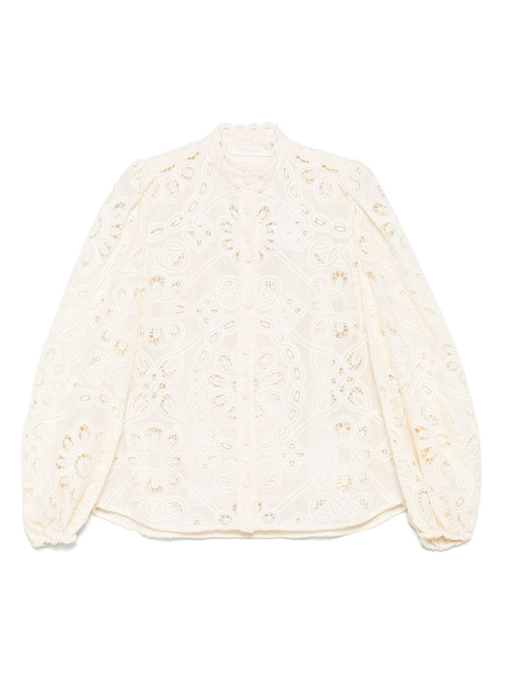 Zimmermann Ivory Shirt Glam Steals