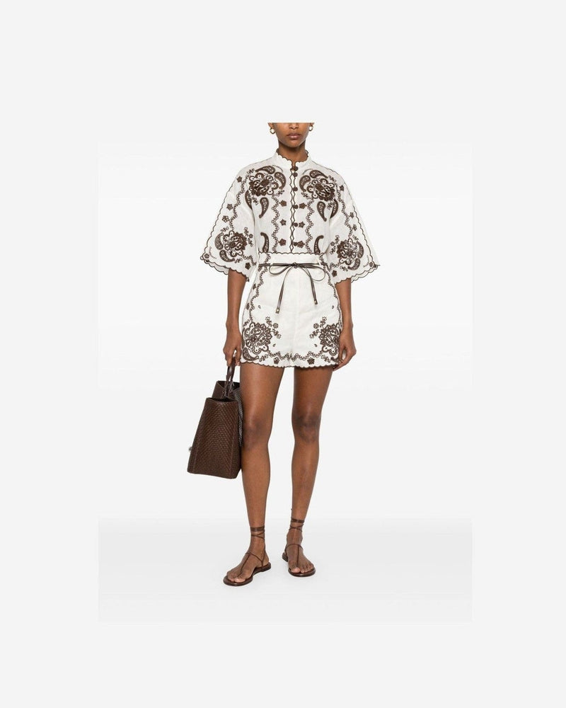 Zimmermann Ivory Shirt Glam Steals