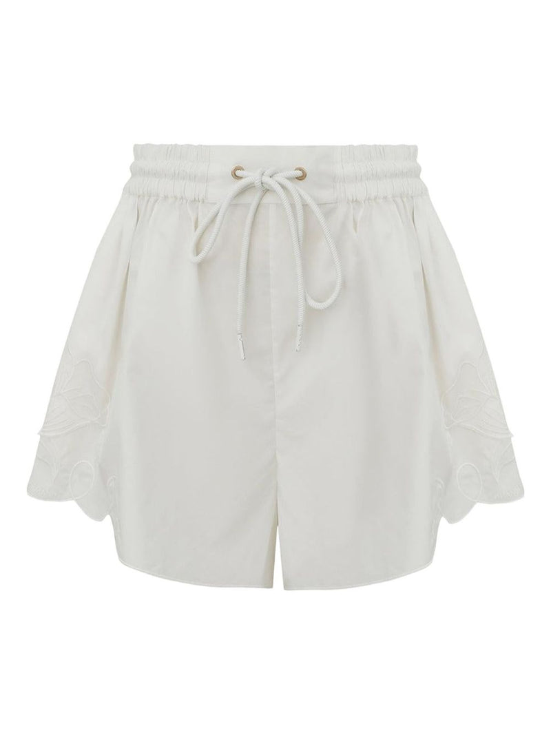 Zimmermann Ivory Shorts