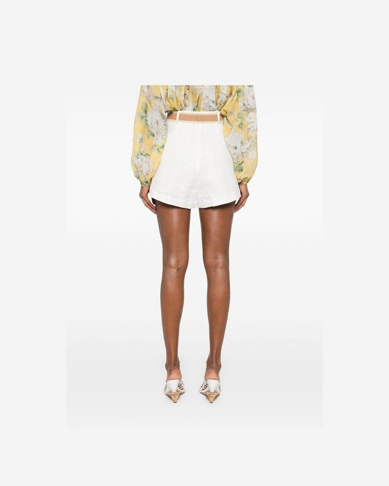 Zimmermann Ivory Shorts Glam Steals