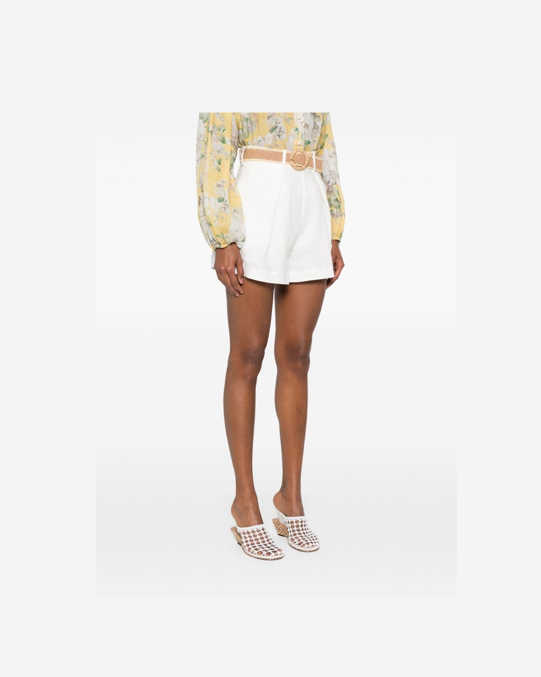 Zimmermann Ivory Shorts Glam Steals