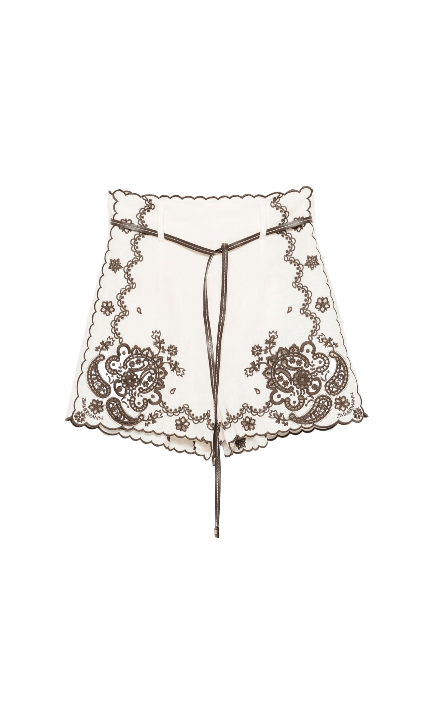 Zimmermann Ivory Shorts Glam Steals