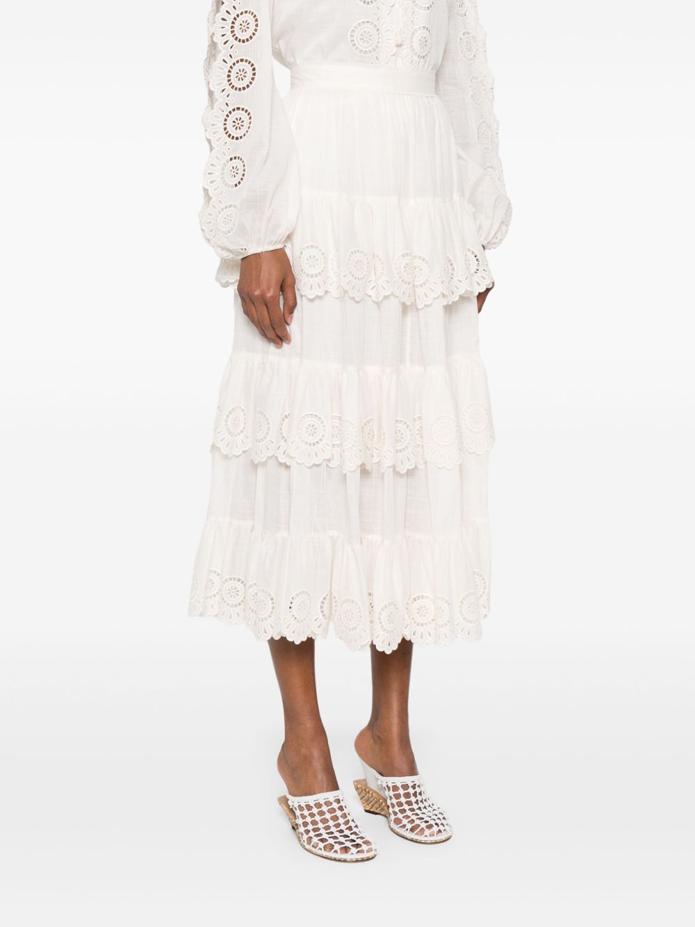 Zimmermann Ivory Skirt Glam Steals