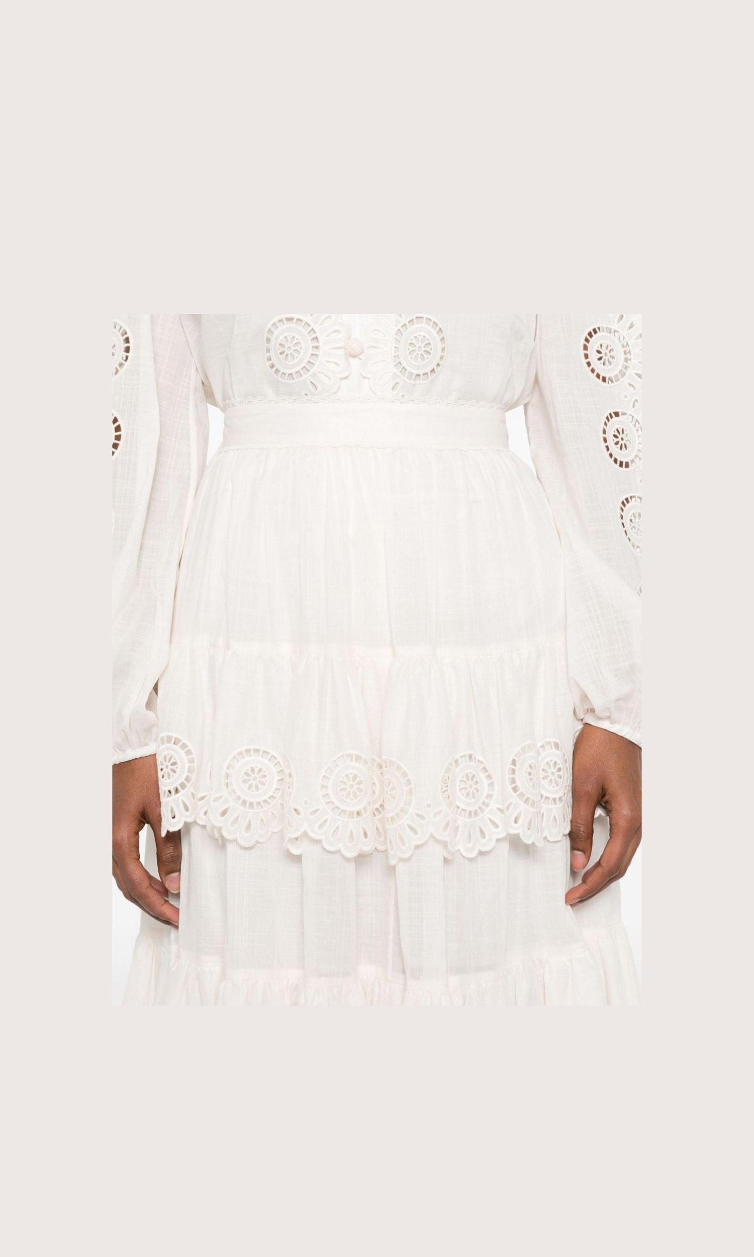 Zimmermann Ivory Skirt Glam Steals