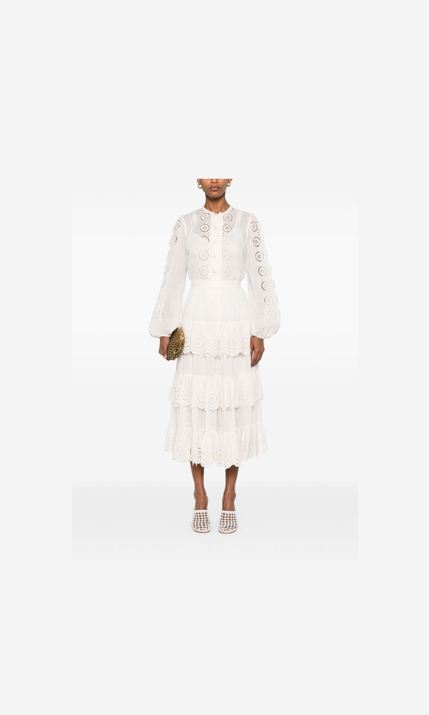 Zimmermann Ivory Skirt Glam Steals