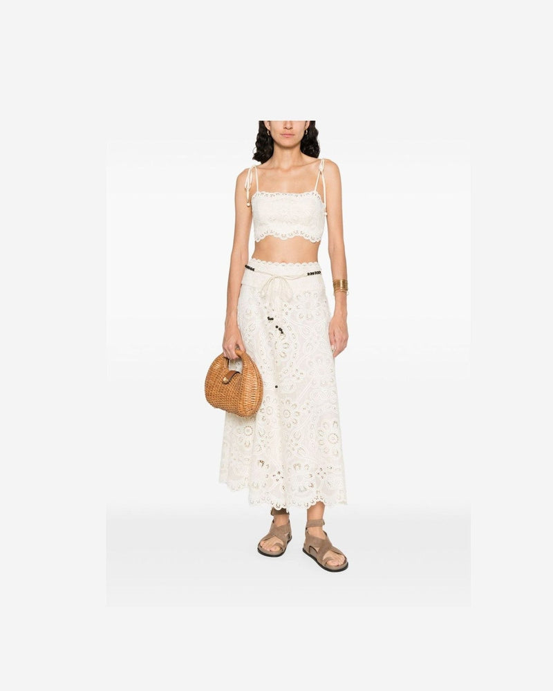 Zimmermann Ivory Skirt Glam Steals