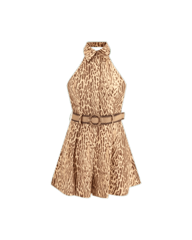 Zimmermann Leopard Short Dress Glam Steals