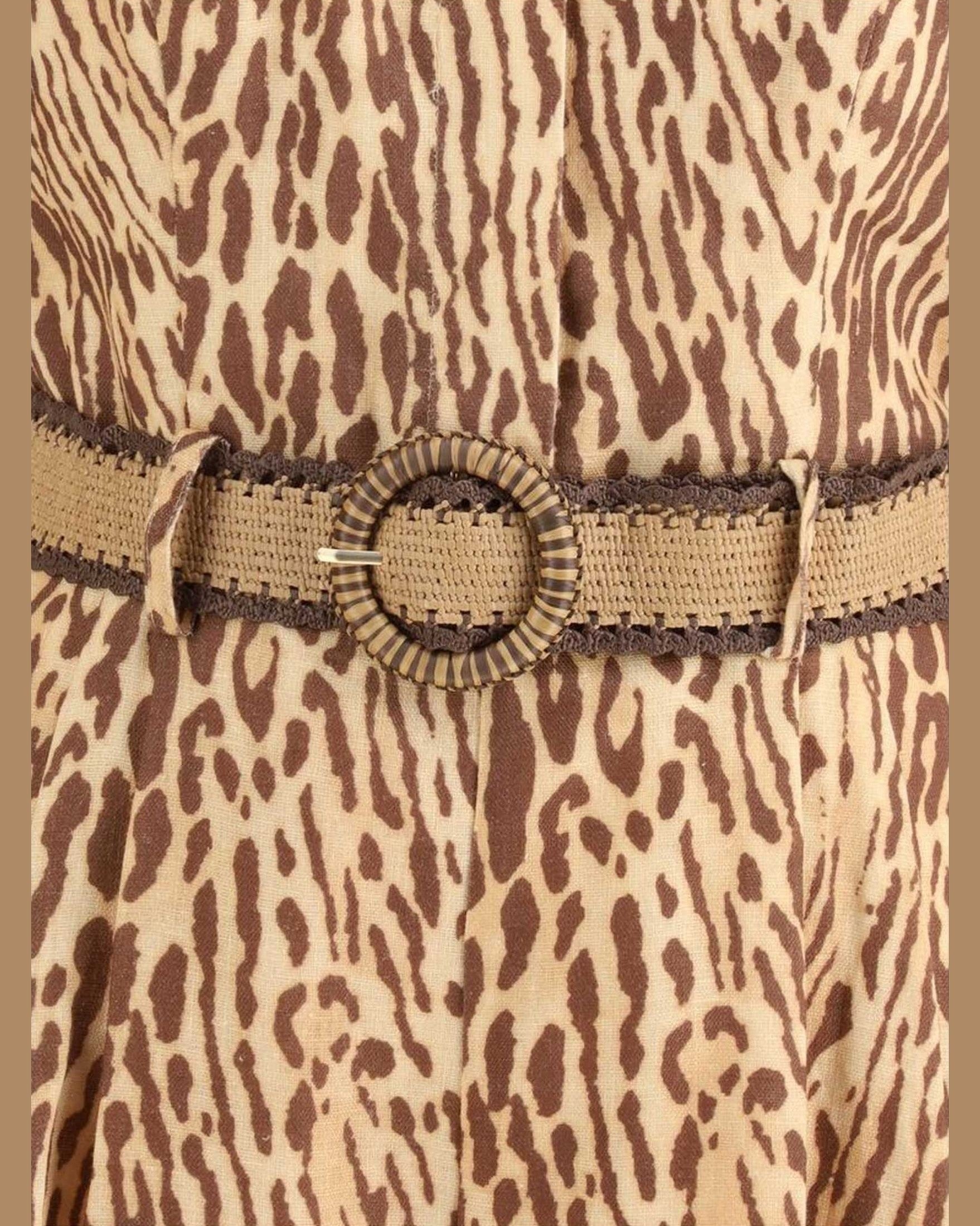 Zimmermann Leopard Short Dress Glam Steals