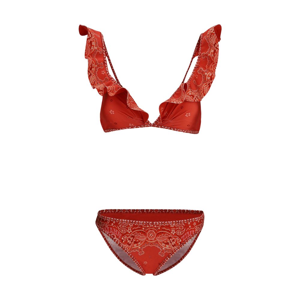 Zimmermann Lucky Frill Swimsuit Glam Steals