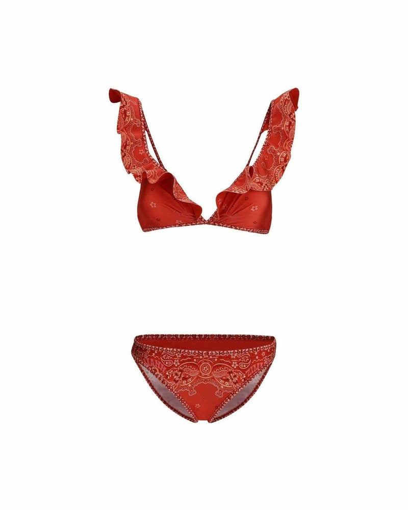 Zimmermann Lucky Frill Swimsuit Glam Steals