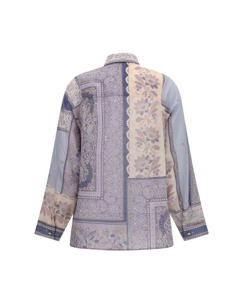 Zimmermann Lucky Relaxed Shirt Glam Steals