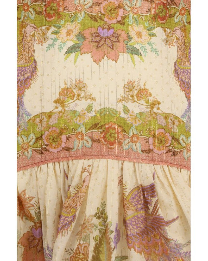 Zimmermann Multicolor Cotton Casual Dress Glam Steals