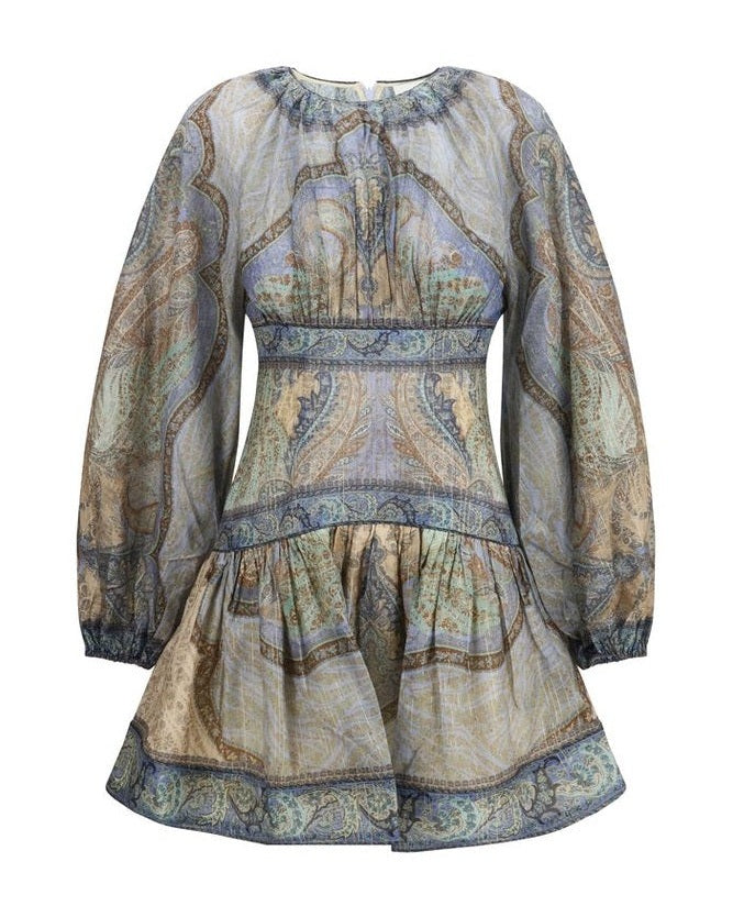 Zimmermann Multicolor Cotton Casual Dress Glam Steals