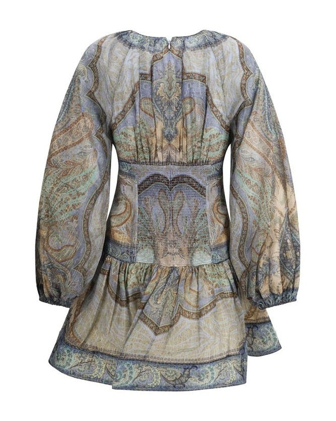 Zimmermann Multicolor Cotton Casual Dress Glam Steals