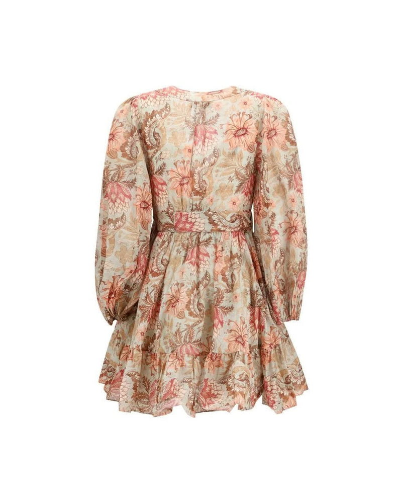 Zimmermann Multicolor Cotton Casual Dress 