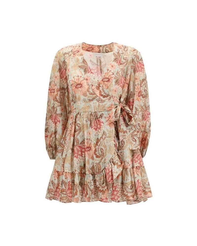 Zimmermann Multicolor Cotton Casual Dress 