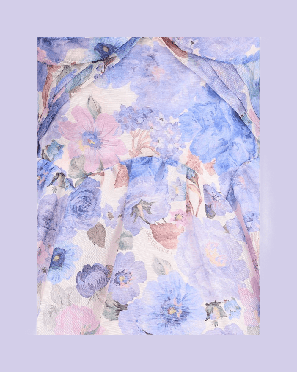 Zimmermann Multicolor Linen Casual Dress Glam Steals