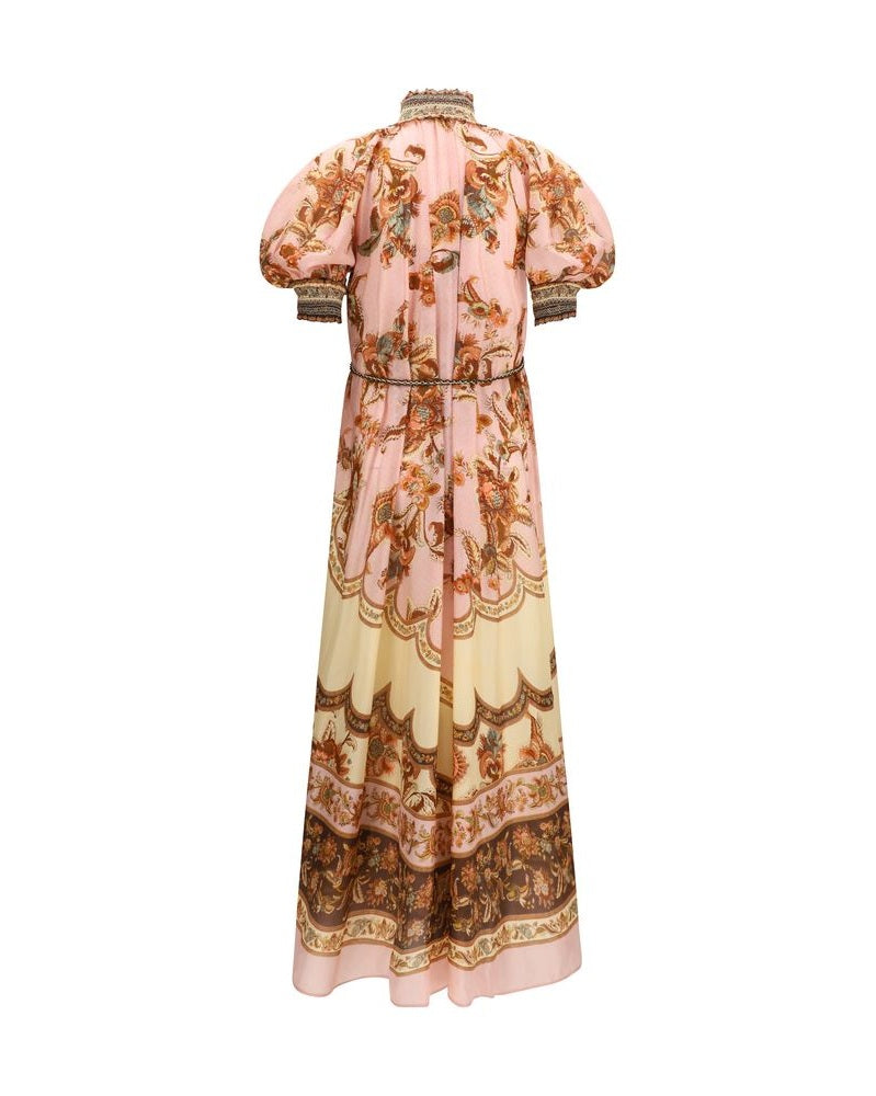 Zimmermann Multicolor Silk Casual Dress Glam Steals