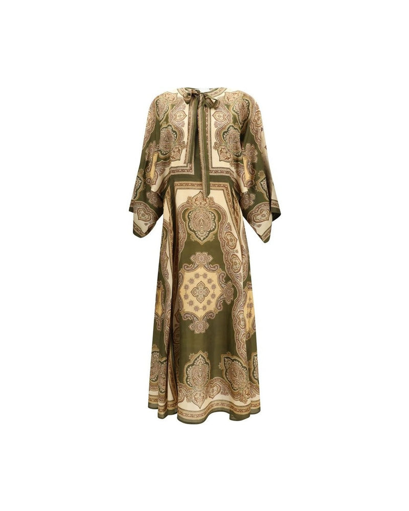 Zimmermann Multicolor Silk Dress Glam Steals