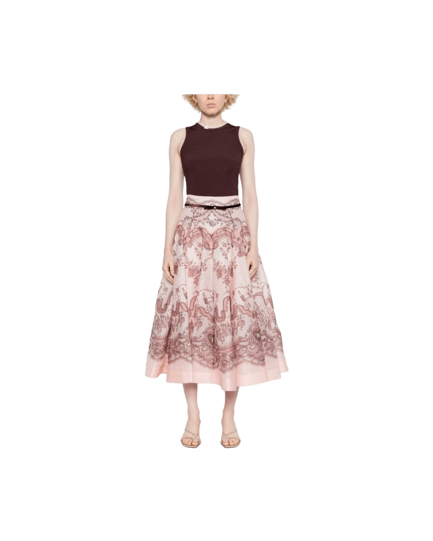 Zimmermann Pink Skirt Glam Steals