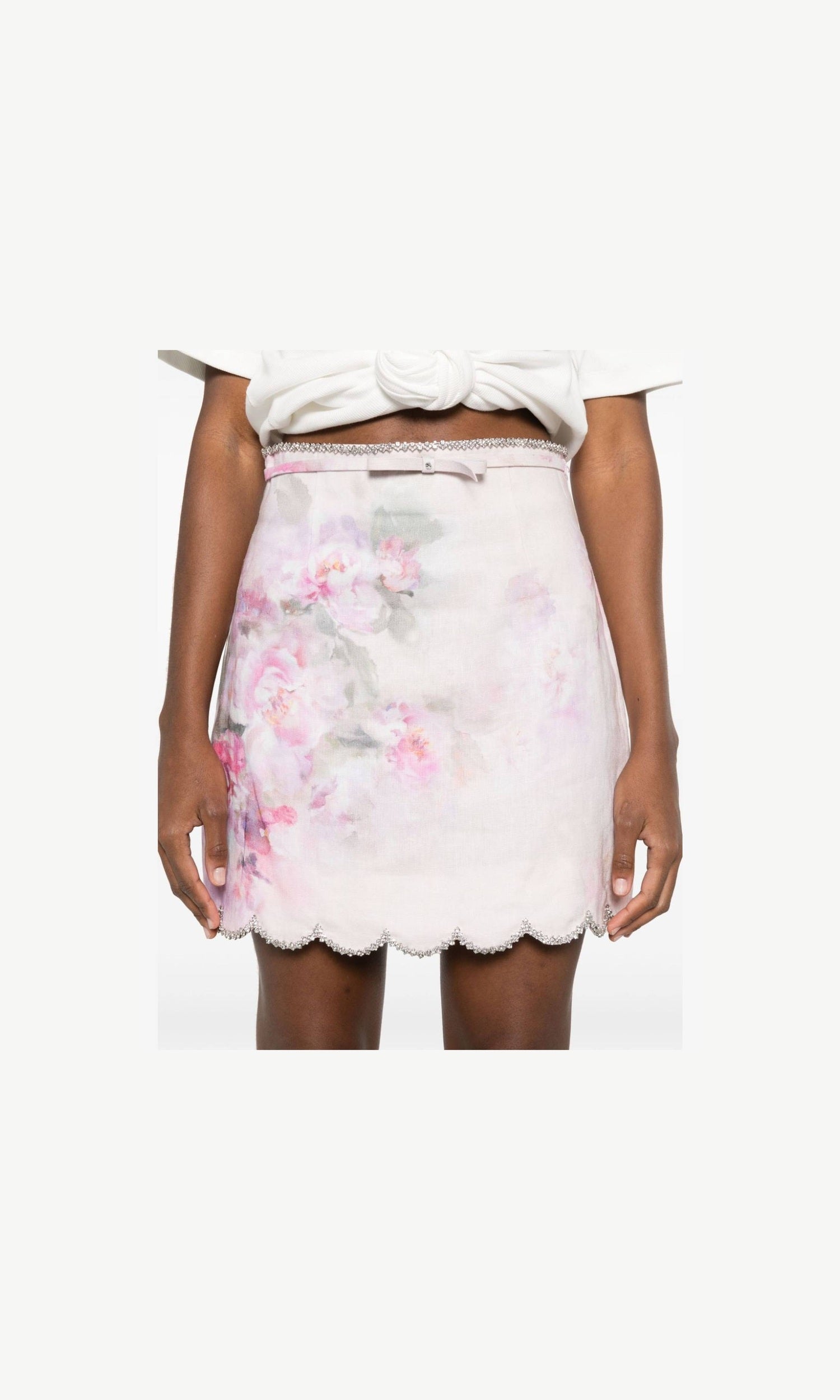 Zimmermann Pink Skirt Glam Steals