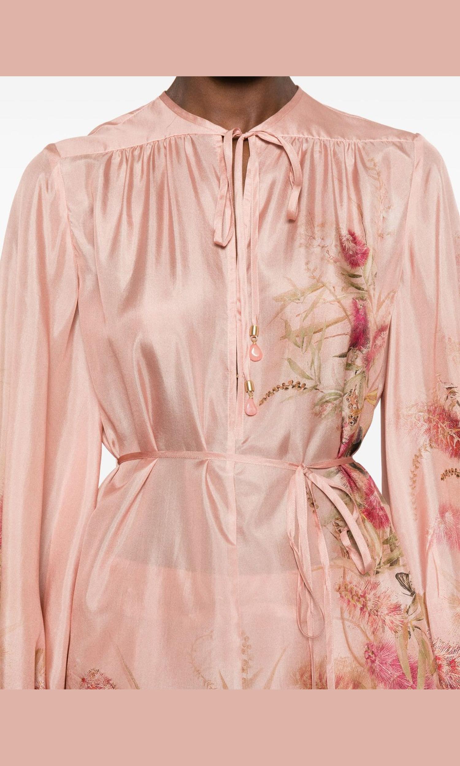 Zimmermann Pink Top Glam Steals